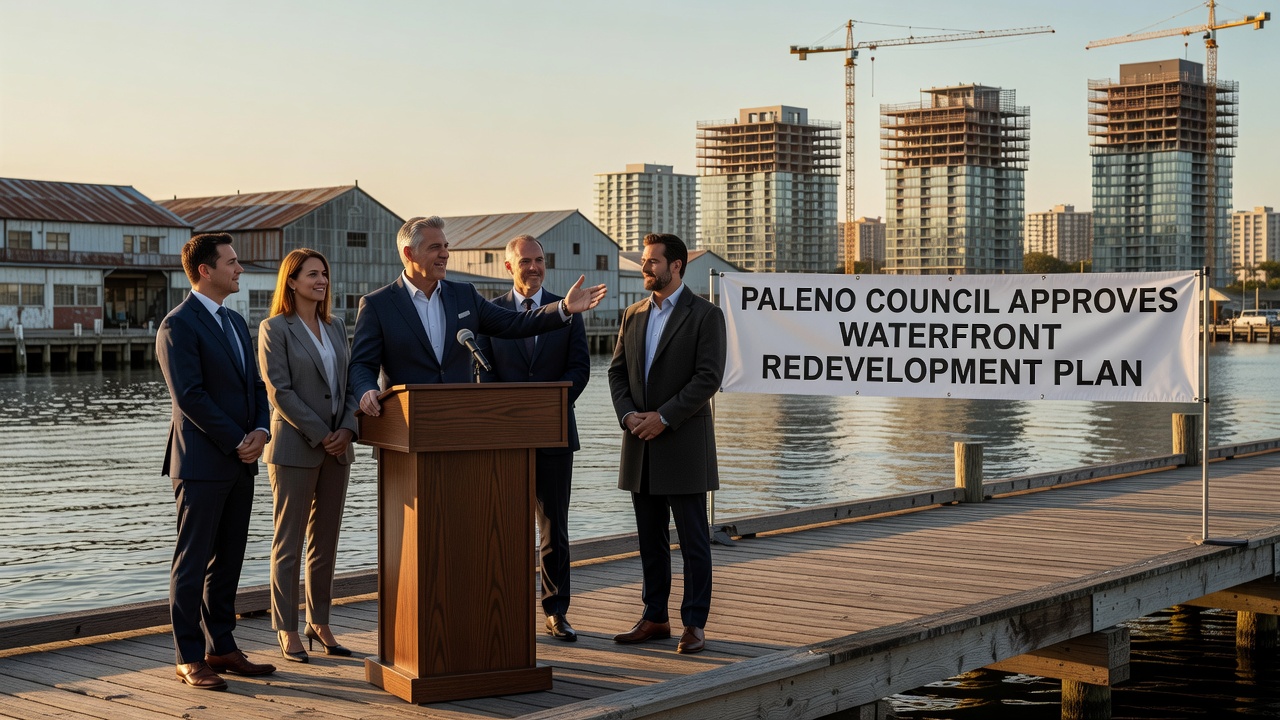 Paleno Council Approves Waterfront Redevelopment Plan